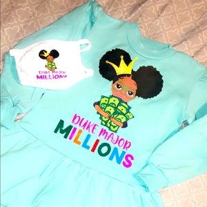Duke Major Millions little girls sweater dress